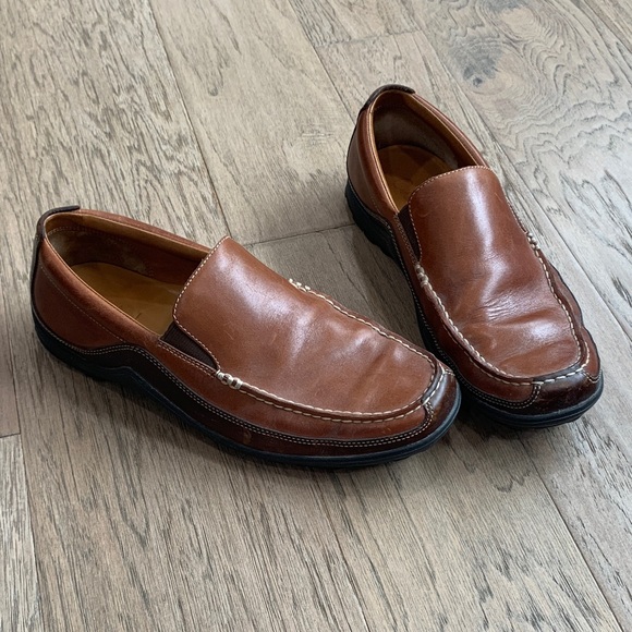 Cole Haan Other - Cole Haan C03559 Tucker Venetian Caramel Slip On Loafer Men's 8.5